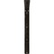 Ekena Millwork Diane Wrought Iron Bracket, (Single center brace), Antiqued Warm Silver 1 1/2"W x 10"D x 12"H BKTM01X10X12SDIAWS - alternate 3